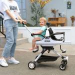 عربة أطفال مزدوجة بأربع عجلات كبيرة	 - 13