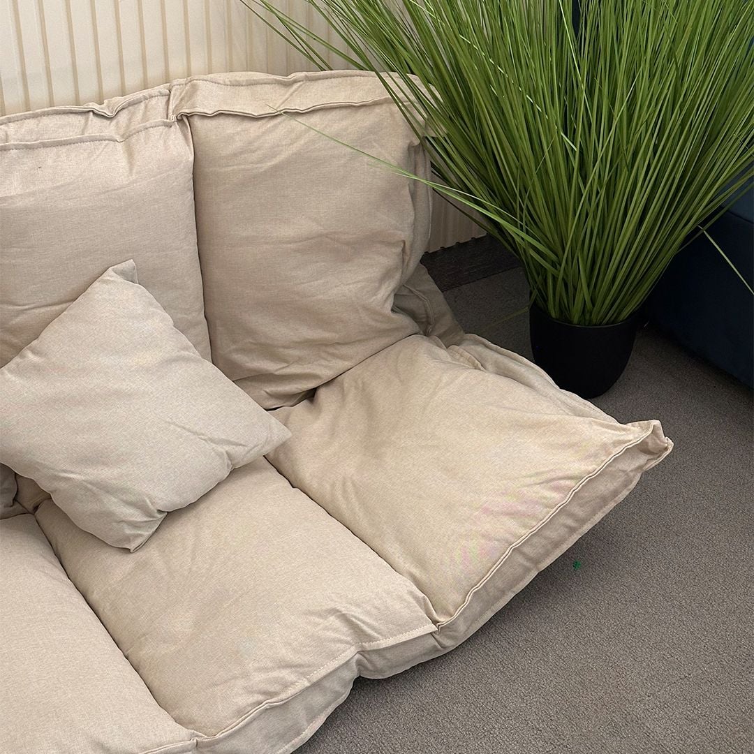 5 sections Relaxing Sofa Bed with Two Pillows product thumbnail 7