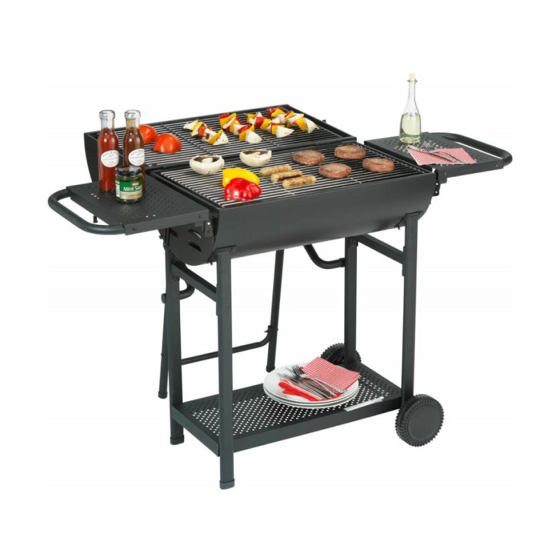 Charcoal Kettle Grill With Side Shelves product thumbnail 2
