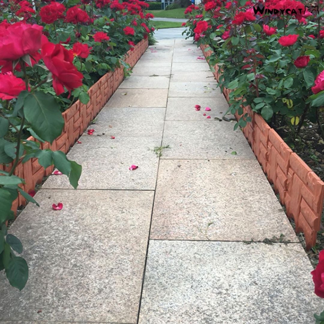 ديكور سياج الحديقة البلاستيكي - 13