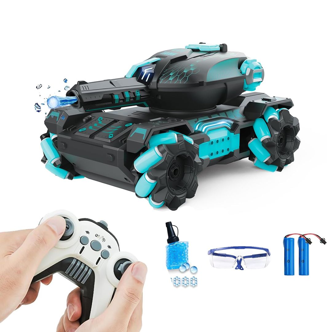 دبابة ريموت كنترول مع قاذف كرات الجل - 14