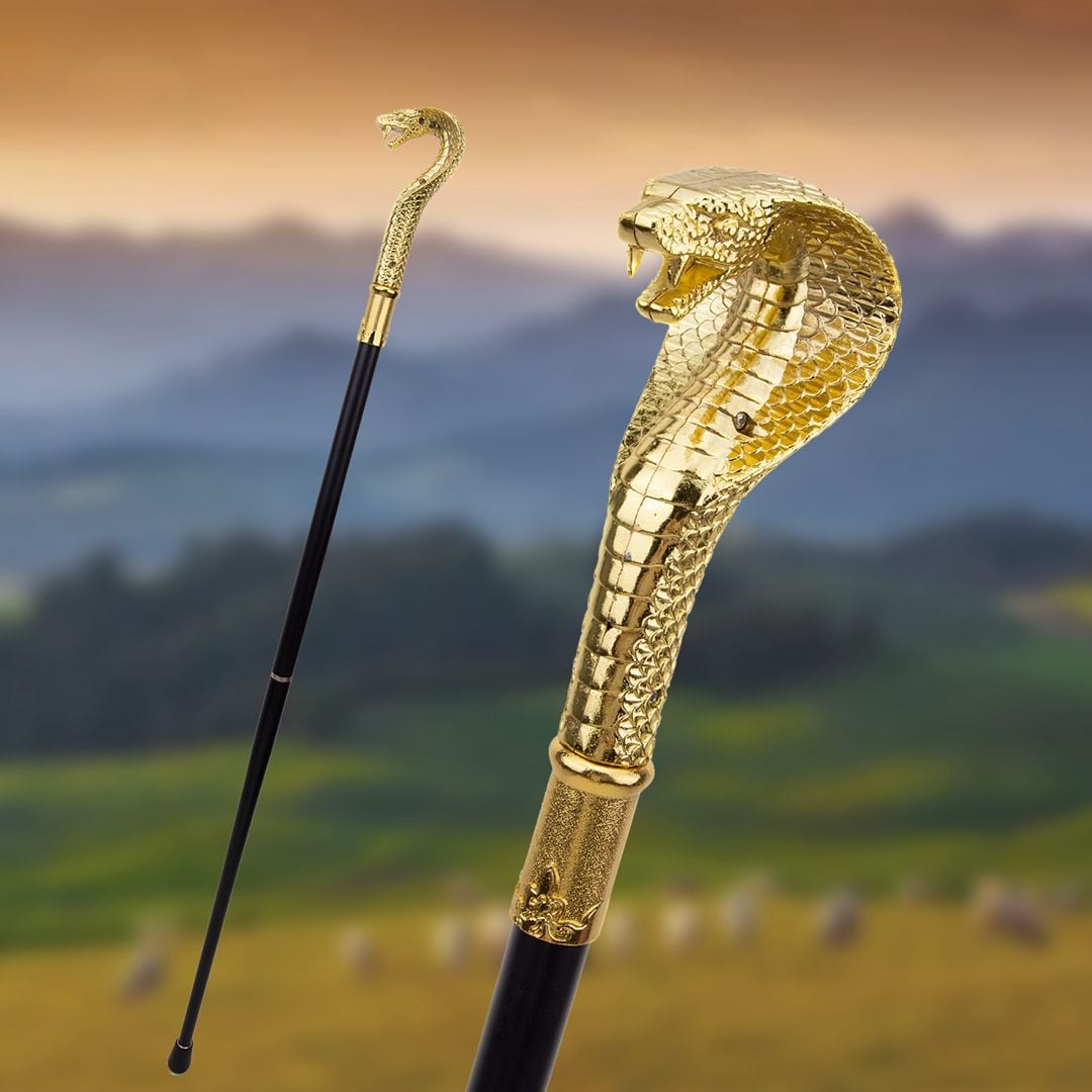 Cobra Handle Walking Stick product thumbnail 3