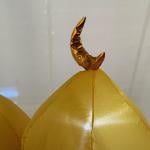 مسجد بثلاث مآذن ذهبية قابل للنفخ - 8