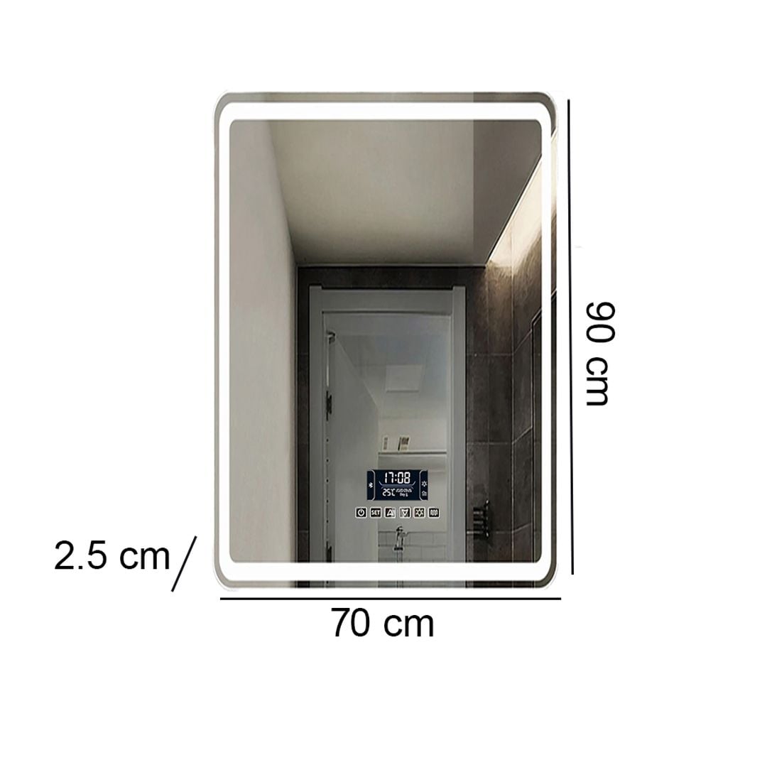 Smart Anti-Fog Bathroom Mirror product thumbnail 14