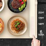 لوح تسخين الطعام السيليكون القابل للطي - 5