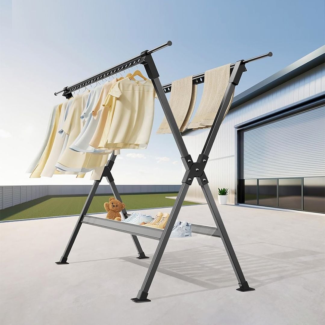 Foldable Clothes Drying Rack product thumbnail 4