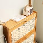 منظم خشبي للمدخل والأحذية - 6