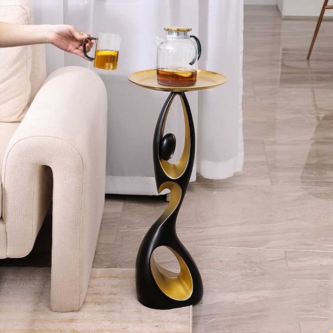 Modern Design Side Table With Tray product thumbnail 2