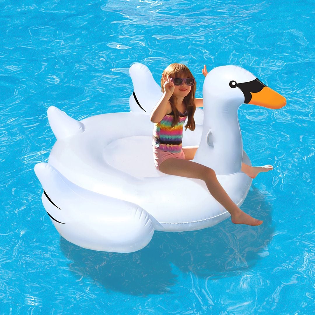 Swan Floating Pool Swimming Ring product thumbnail 2
