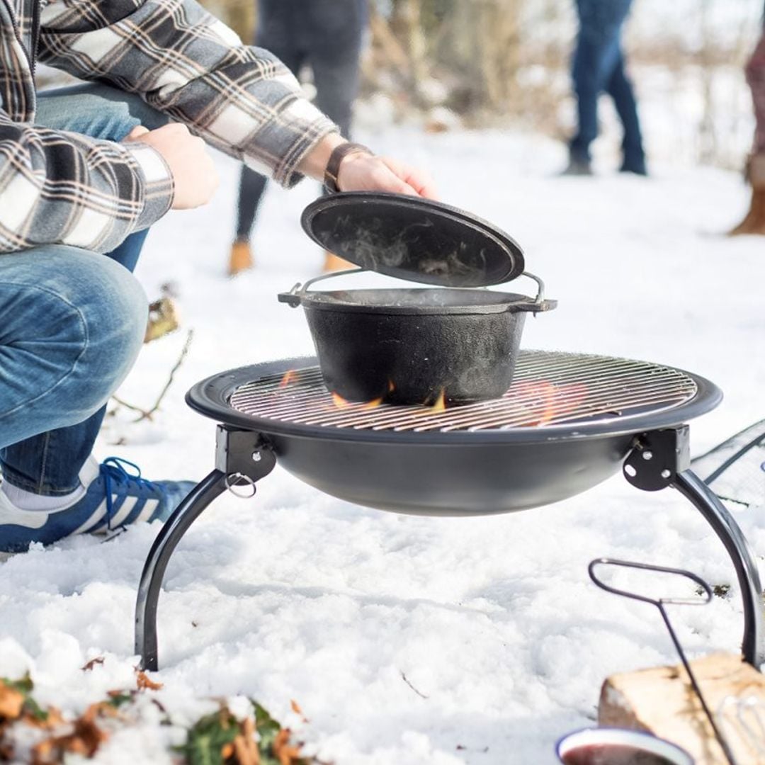 باربكيو ثلاثي الأرجل قابل للطي - 3