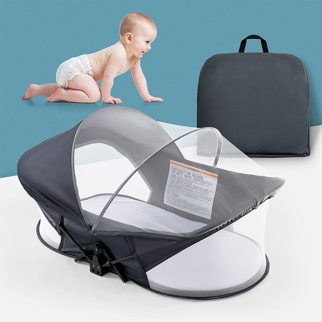 Portable Baby Bed with Mosquito Net product thumbnail 3