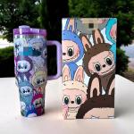 Stanley Cup with Labubu Toy