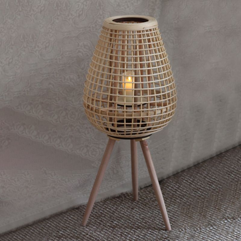 فانوس الشموع بتصميم ريفي - 75 سم - 2