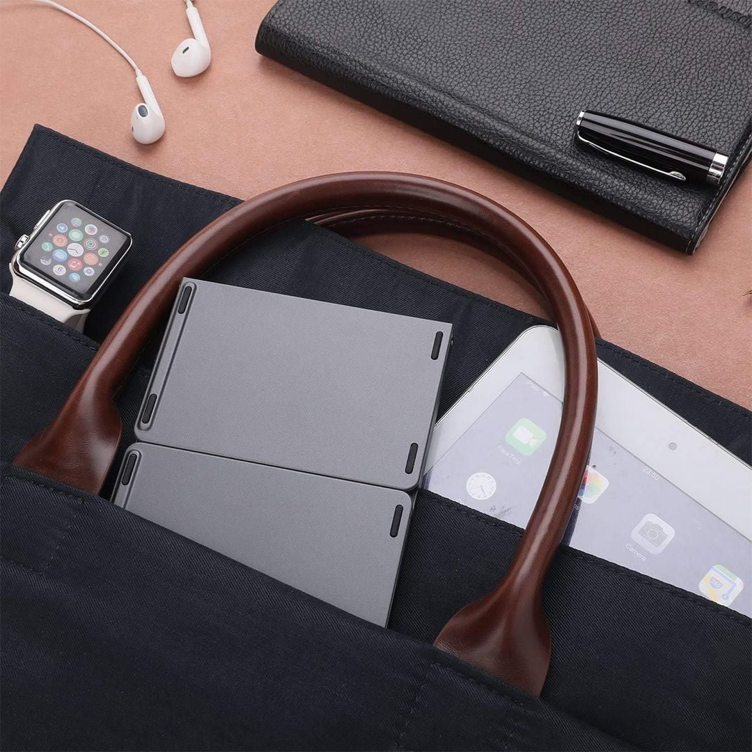 لوحة مفاتيح لاسلكية قابلة للطي - 15