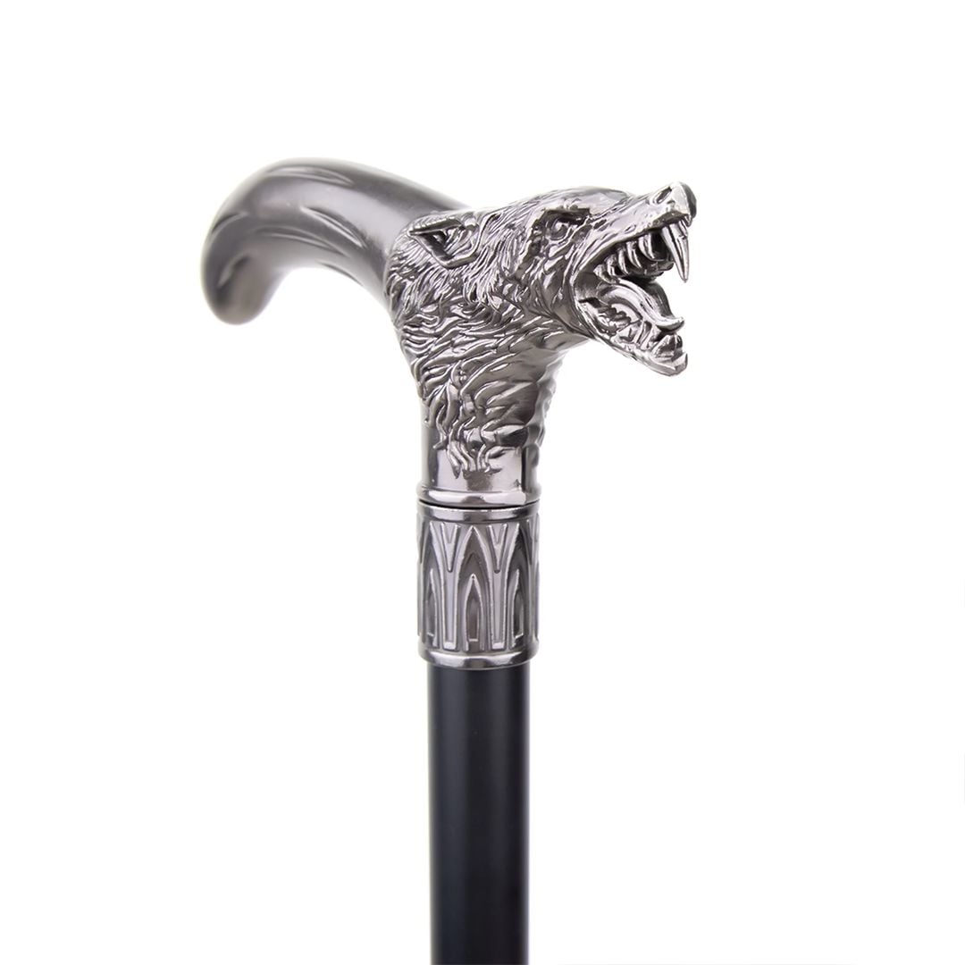 Wolf Handle Walking Stick product thumbnail 6