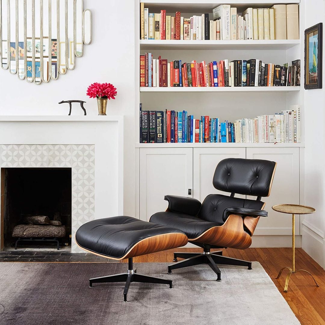 كرسي جلد للمكتب مع مسند للأقدام	 - 12