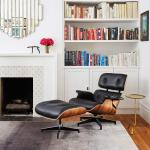 كرسي جلد للمكتب مع مسند للأقدام	 - 12