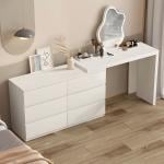 طاولة مكياج مع أدراج تخزين - 3