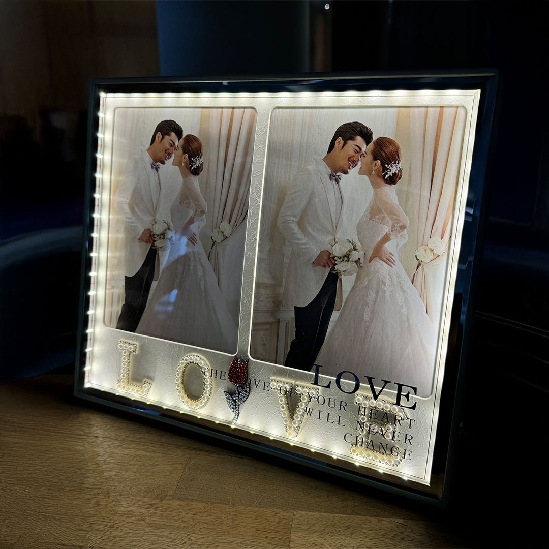 Double Illuminated Photo Frame - 25 cm product thumbnail 7