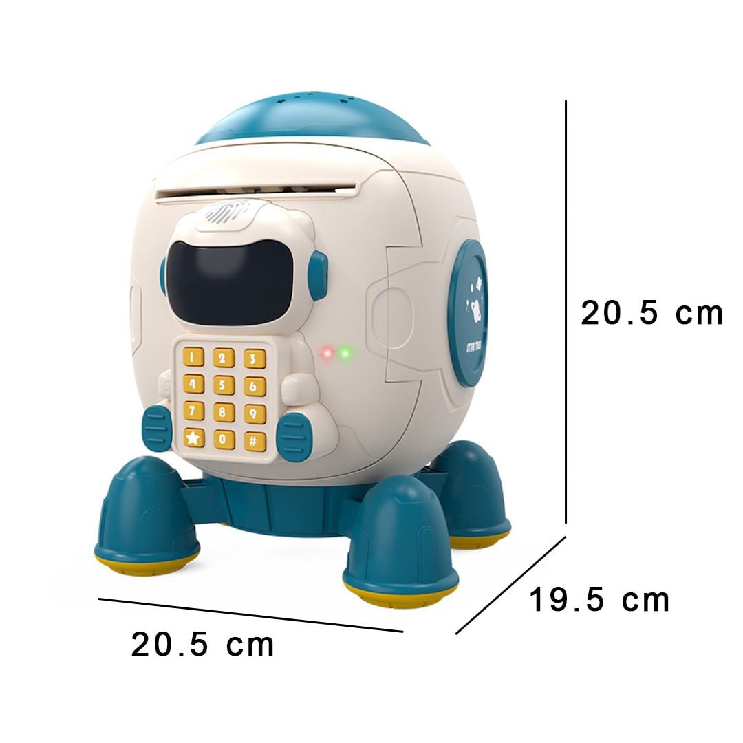A Spaceship Piggy Bank With A Secret Number product thumbnail 9