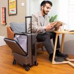 حقيبة سفر مع قفل و مدخل شحن USB	 - 1