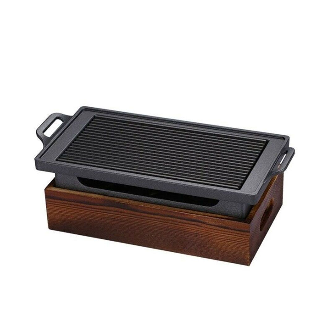 Wooden Base BBQ Grill product thumbnail 14