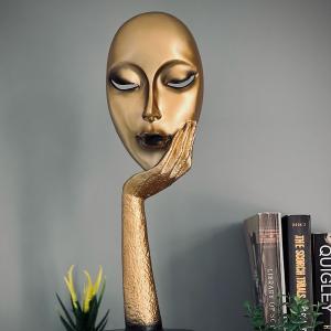 مجسم المفكر الذهبي - 3