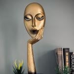 مجسم المفكر الذهبي - 2