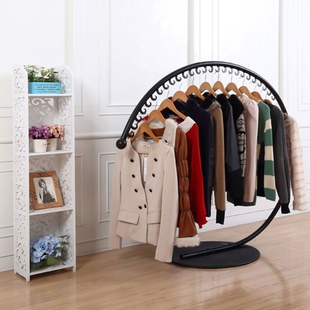 Circular Metal Clothes Rack product thumbnail 5