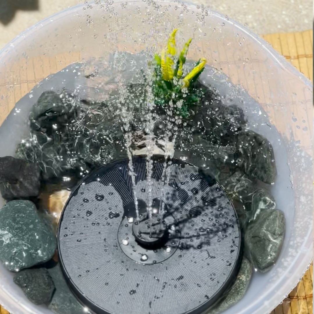 النافورة المُضيئة على الطاقة الشمسية - 40