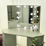 تسريحة بمرآة ثلاثية و خمس أدراج - 14