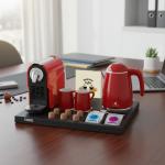 ركن ضيافة فندقي متكامل لتحضير المشروبات