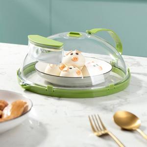 غطاء تسخين الطعام بالميكروويف مع فتحة للبخار - 4