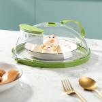 غطاء تسخين الطعام بالميكروويف مع فتحة للبخار - 3