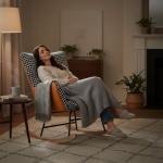 كرسي هزاز بتصميم كلاسيكي مريح - 5