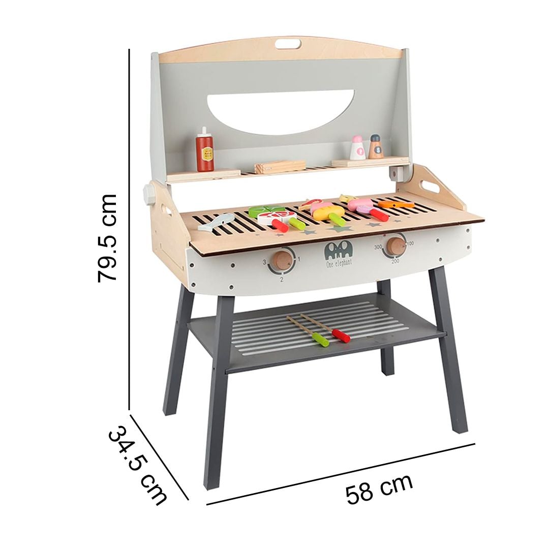 Kids' Wooden BBQ Grill Set product thumbnail 14