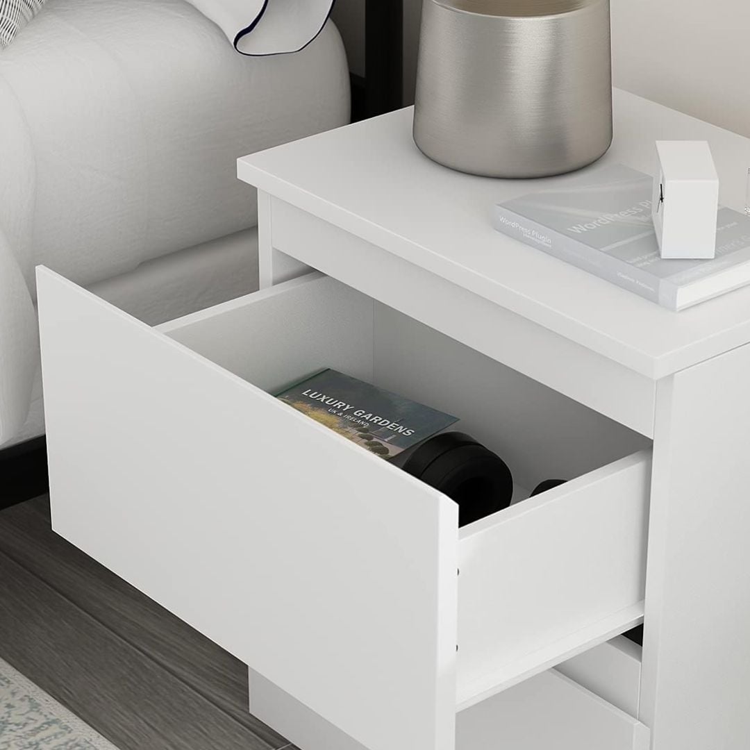 Nightstand with Hidden Safety Safe - 13