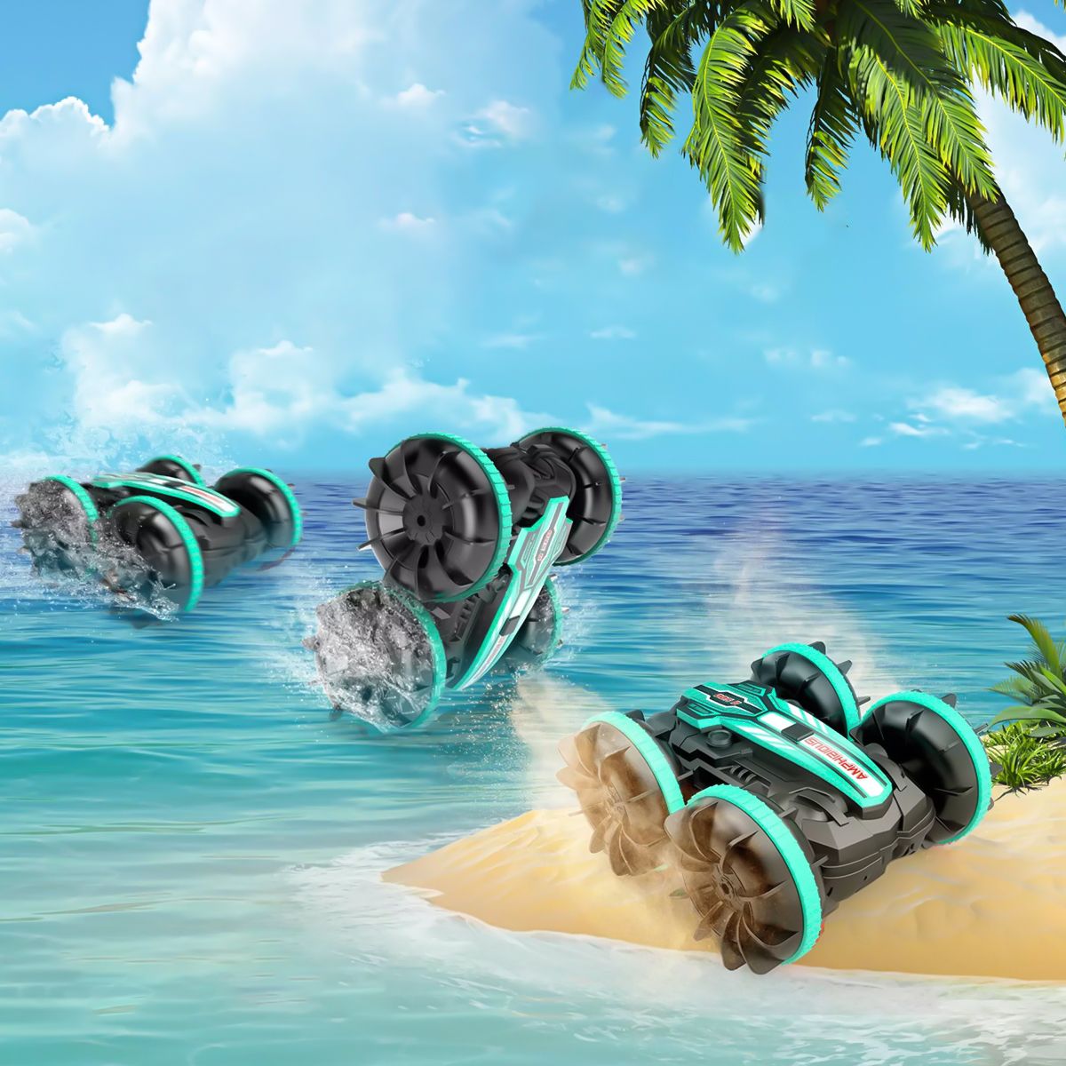 السيارة البرمائية للأطفال  - 8