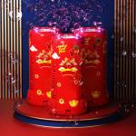 صانع الفقاعات على شكل ألعاب نارية - 3