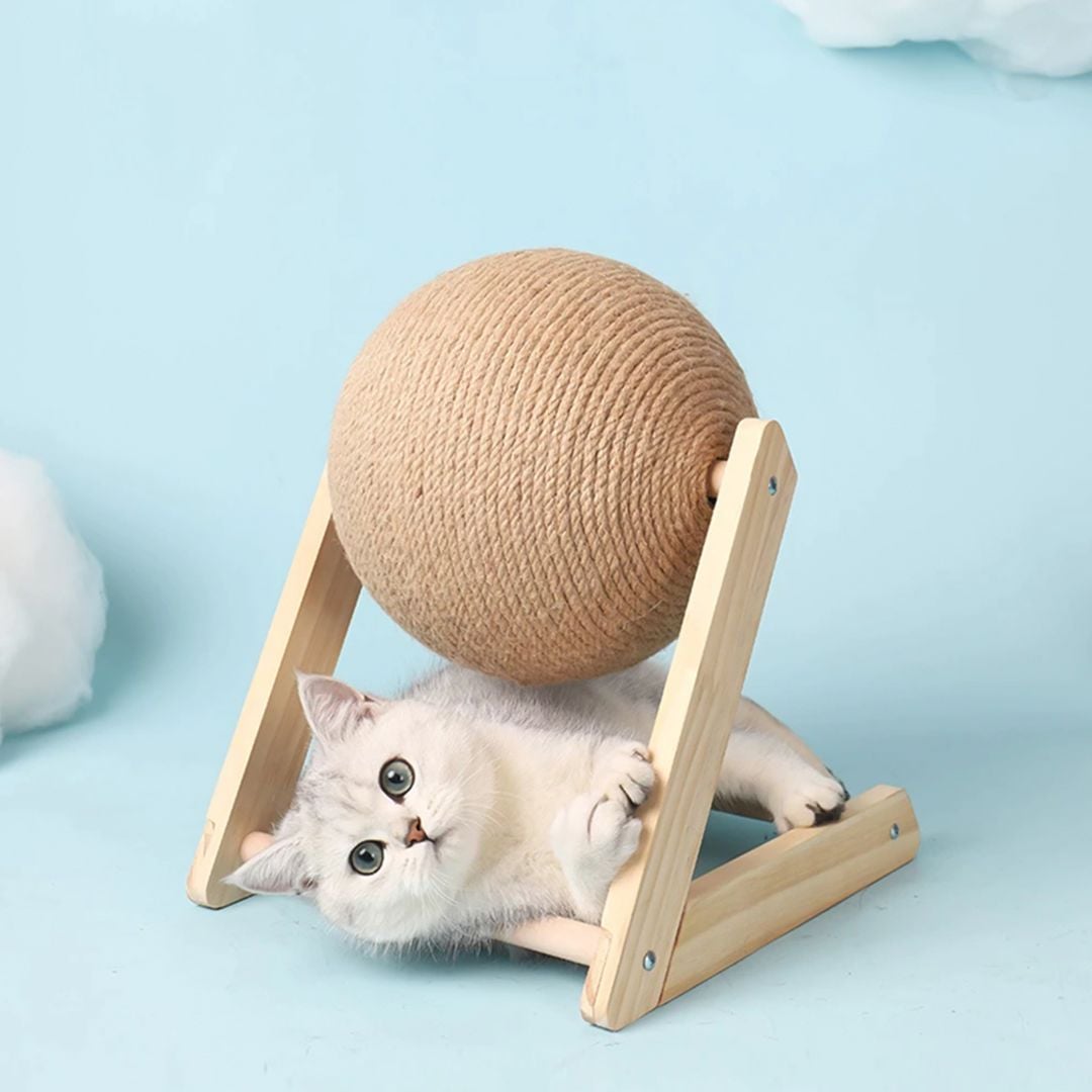 Kitten Sisal Rope Ball Toy product thumbnail 6