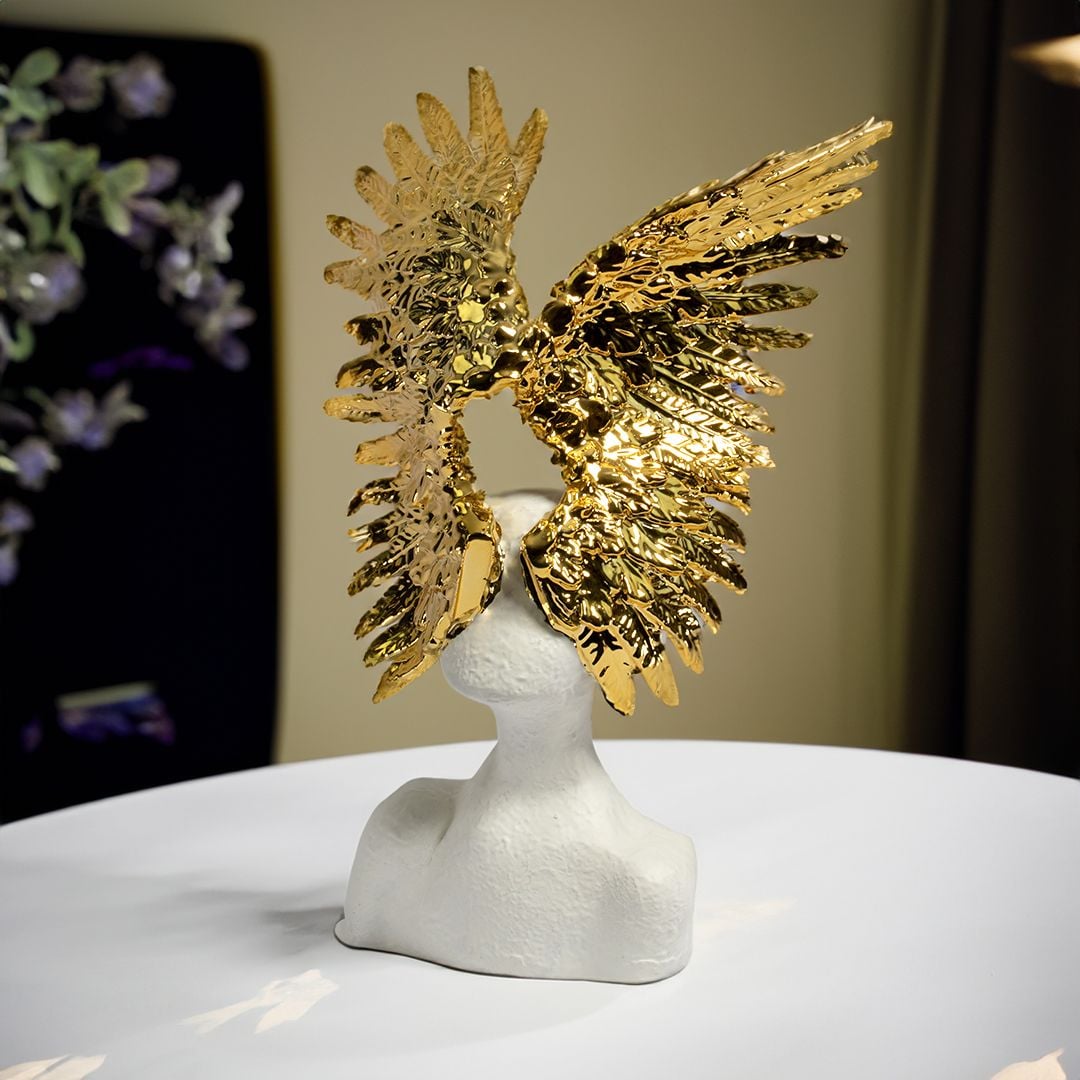 Classic Golden Wings Figurine