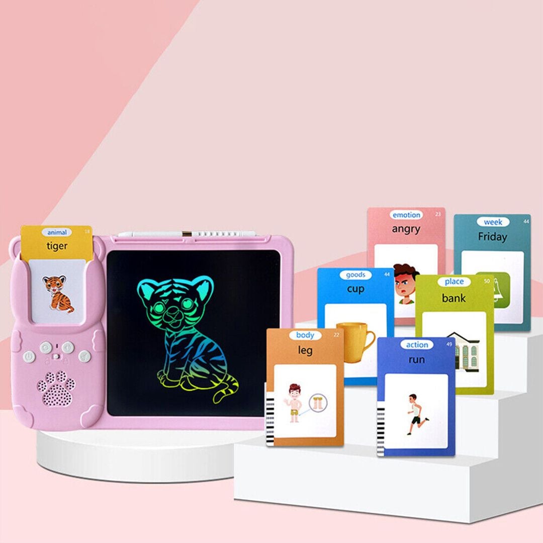 LCD Board With Educational Cards For Kids product thumbnail 2