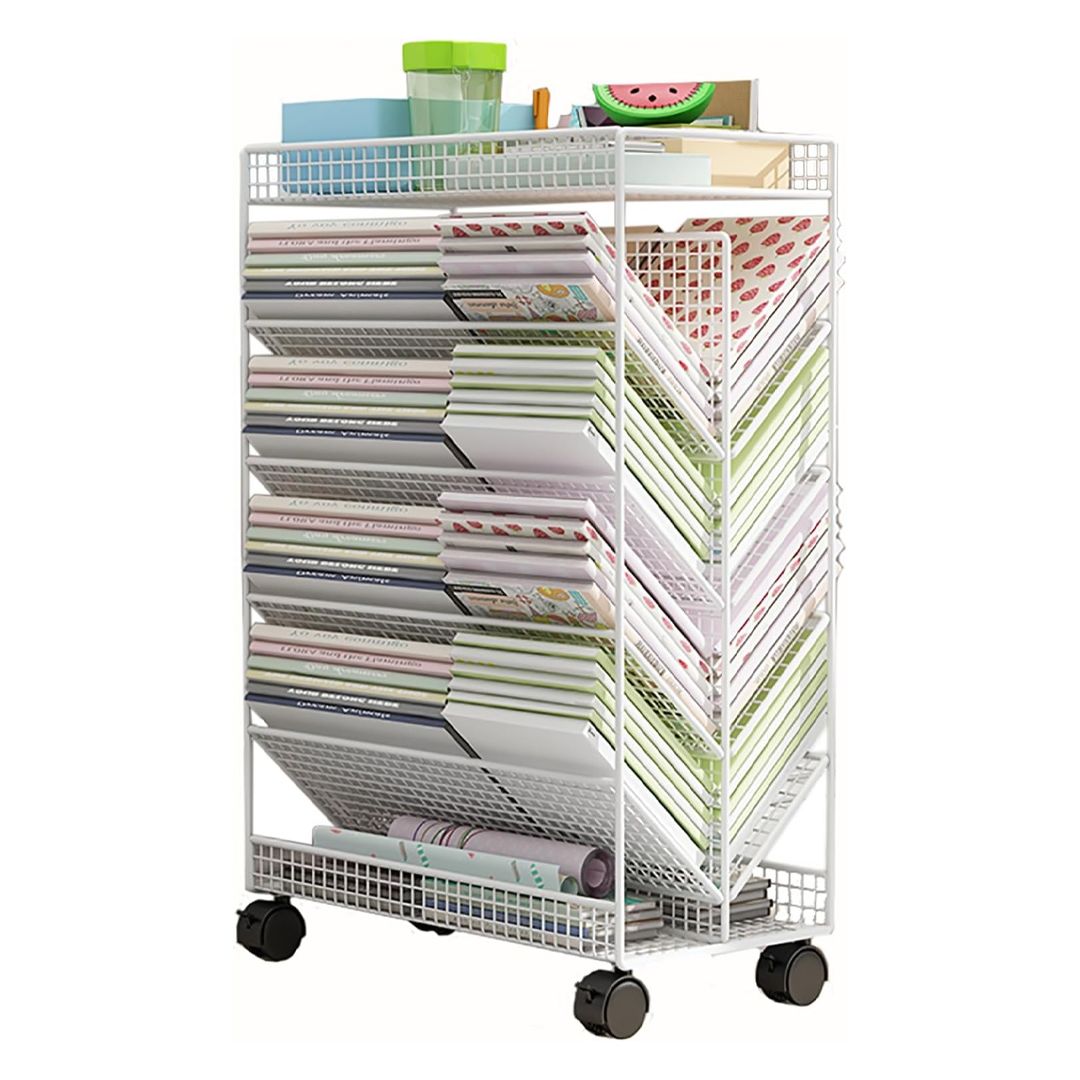 Metal Book Storage Cart product thumbnail 10