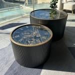 طقم طاولات بتصميم تروس ساعة فني فاخر - 17