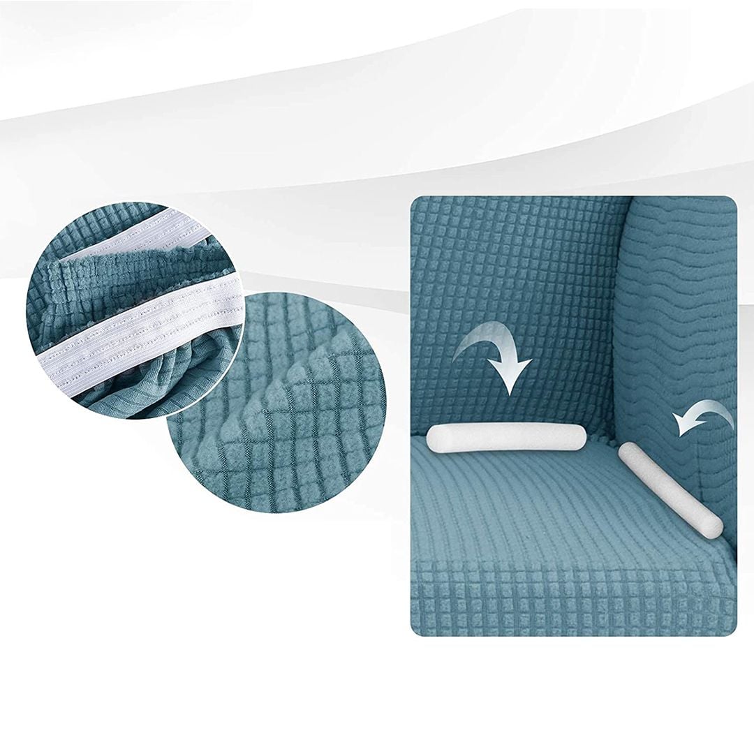  غطاء الكنب المطاطي - 3 مقاعد - 18