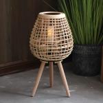 فانوس الشموع بتصميم ريفي - 52 سم - 1