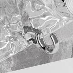 علاقة جدارية مع خطافات دوارة - 5