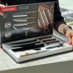 طقم سكاكين ستانلس ستيل للمطبخ