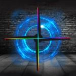 جهاز عرض هولوجرام 52 سم مع ستاند - 4