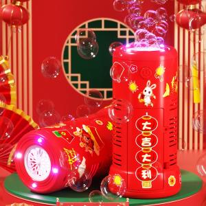 صانع الفقاعات على شكل ألعاب نارية